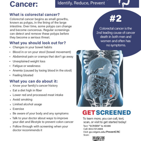 Colorectal Cancer Prevention (Digital Flyer)
