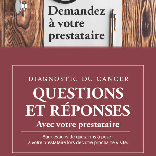 Doctor Patient Question Guide Book 2 (French)