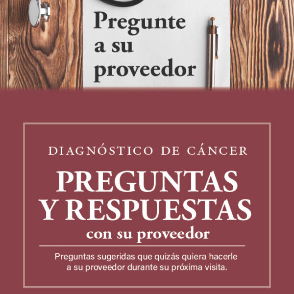 Doctor Patient Question Guide Book 2 (Spanish)